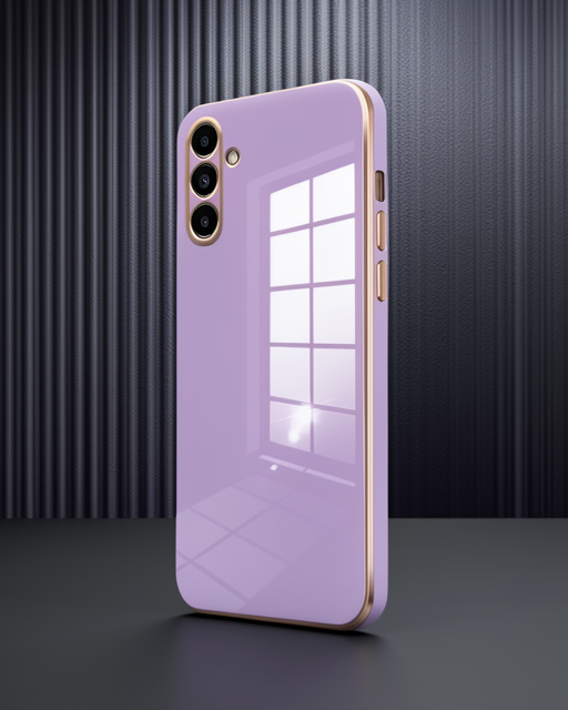 Samsung Galaxy M15 Kılıf Volet Silikon - Mor