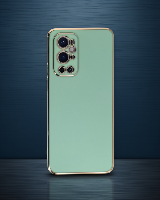 One Plus 9 Pro Kılıf Volet Silikon - Açık Yeşil
