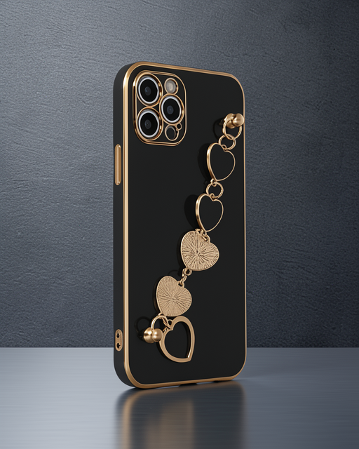 Apple İphone 12 Pro Max Kılıf Esila Silikon - Siyah