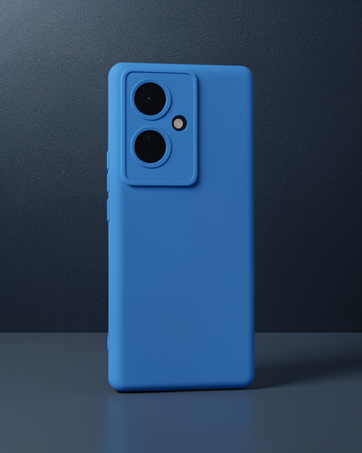 Vivo V29 Lite Kılıf Nano İçi Kadife Silikon - Mavi