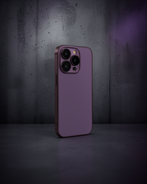 Apple İphone 13 Pro Max Kılıf Armada Lensli Kapak - Derin Mor